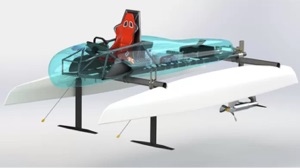 Cambridge racing team hydrogen boat