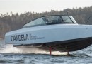 Candela C-8 electric speedboat taking off with over 100 orders