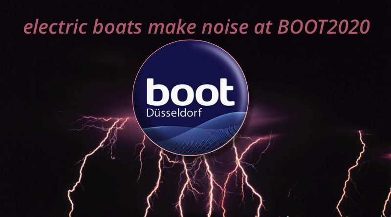 BOOT Dusseldorf logo and lightning bolt