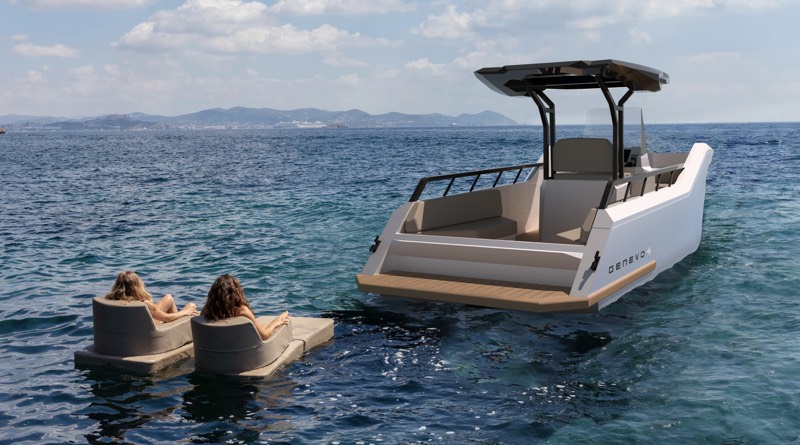 Geneva 8 electric yacht