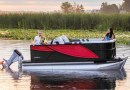 New Godfrey electric pontoon boat – The Mighty G