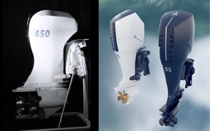 photos of soon to be released outboard electric boat motors from GreenStar Marine