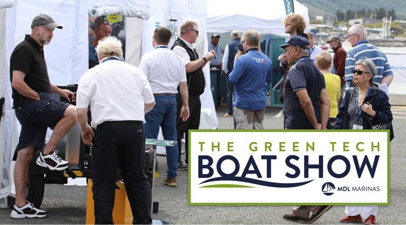 visitors at Green tech Boat Show 2022