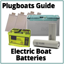 Plugboats Guide electric boat batteries