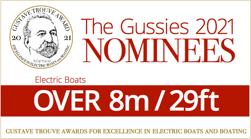 Words: Electric boat awards nominees: Over 8m / 26ft