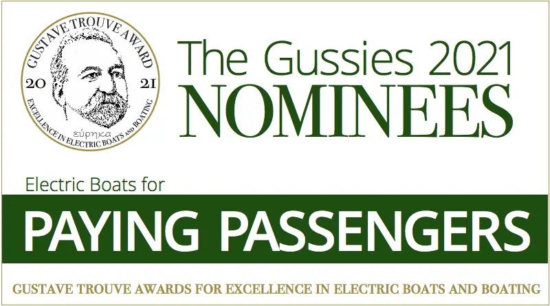 Words: Electric boat awards nominees: Electric Boats for Paying Passengers