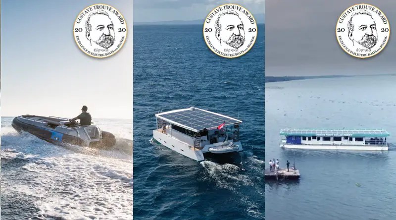 Photos of 3 electric boat awards winners