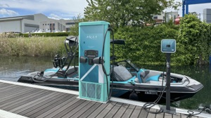 marine fast charging network installation on Lake Maggiori