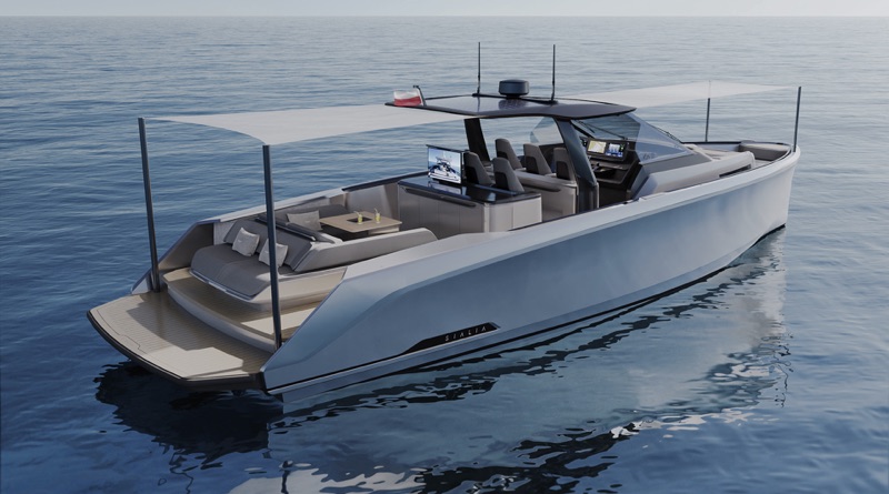 Sialia yachts Sport 45 on the water