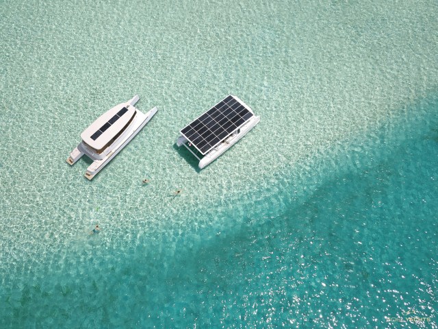 Solar electric boat by Soel Yachts