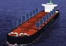 Cargo ship with solar panels could help cut use of world’s dirtiest fuels