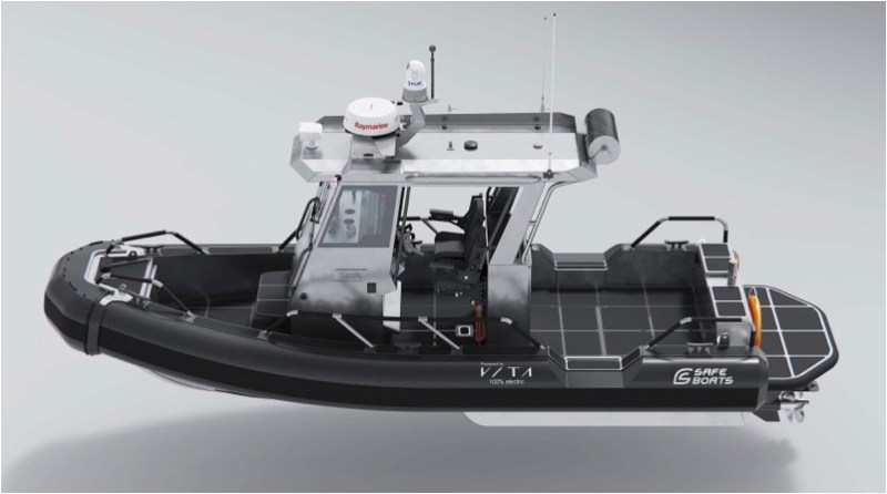 Vita SAFE Boats electric patrol vessel