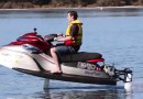 New hydrofoiling electric jetski WaveFlyer