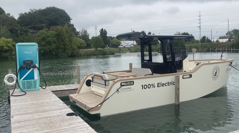 marine electrification demonstrated by this Eelex 1 by X Shore